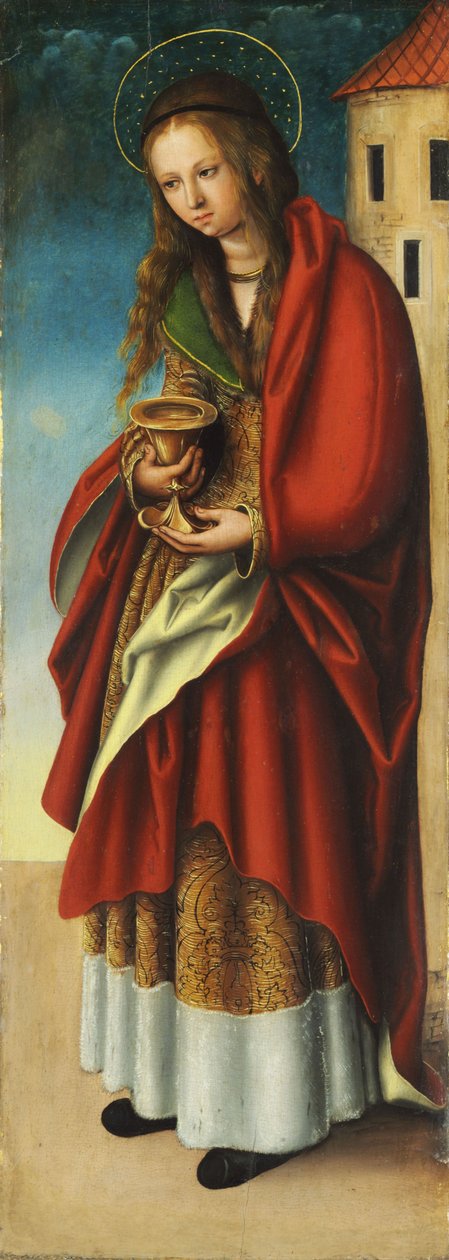 Szent Barbara alkotó: workshop of Lucas Cranach the Elder