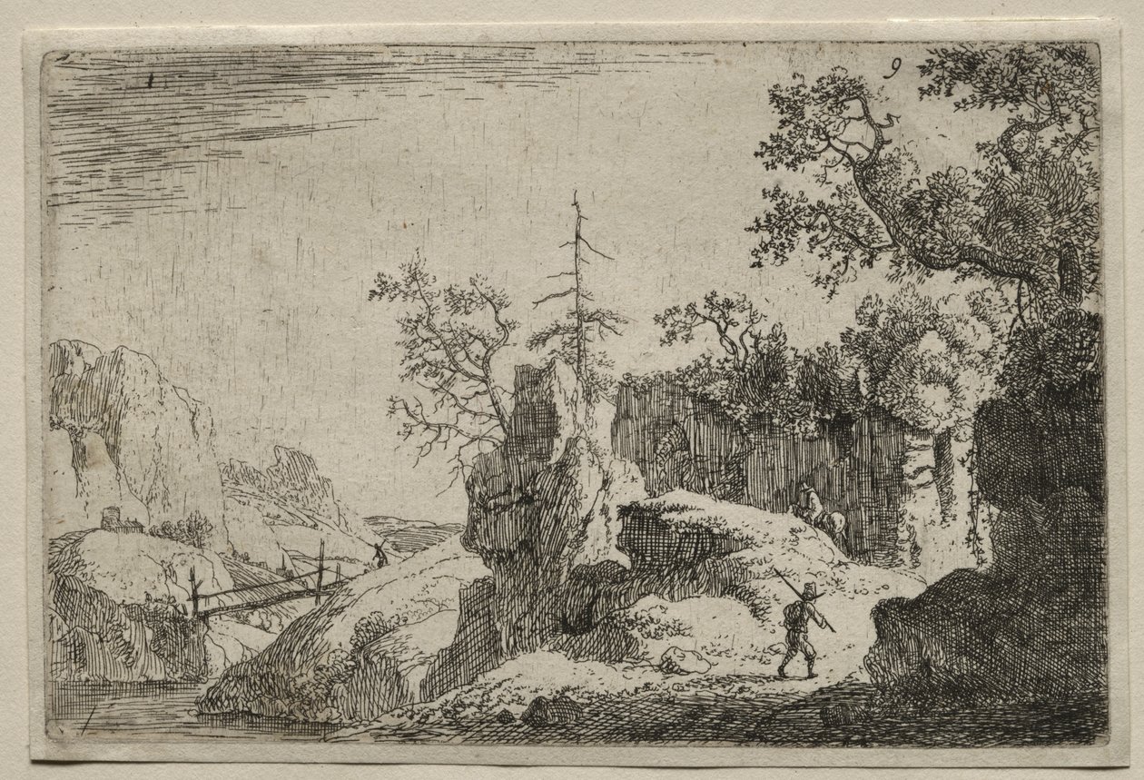 Hegyi táj alkotó: workshop of Giunta di Tugio