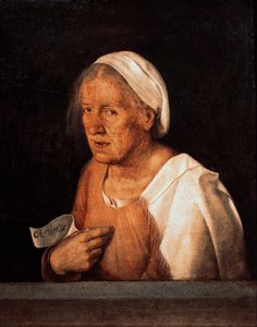 La Vecchia (Az öregasszony) 1505 után (olaj, vászon)
