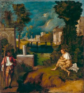 The Tempest, 1508 körül (olaj, vászon)