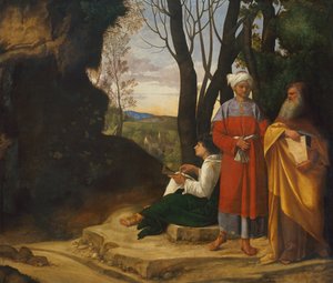 A három filozófus (olaj, vászon)