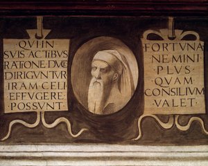 Maximes részlete - Freskó, 15. század vége alkotó: Giorgione