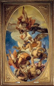 A Jupiter villámolja a bűnöket Paolo Veronese (1528-1588) festménye