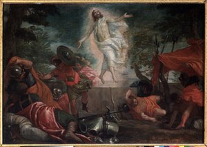 A feltámadás, 1580 körül (olaj, vászon) alkotó: Veronese