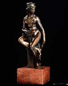 Építészet (bronz) alkotó: Giambologna
