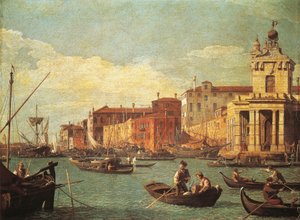 A vámház és a Giudecca-csatorna