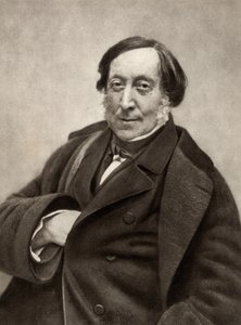Gioachino (Antonio) Rossini (1792-1868) italienischer Komponist. Nach einem Foto von Nadar, Pseudonym von Gaspard-Felix Tournachon (1820-1910) von (1820-1910) Nadar