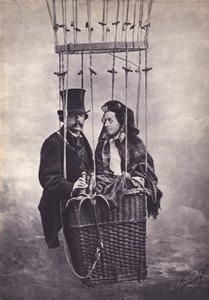 Nadar, francia fotográfus és repülős (fekete-fehér fotó) alkotó: (1820-1910) (after) Nadar
