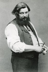 Gustave Courbet (fekete-fehér fotó)