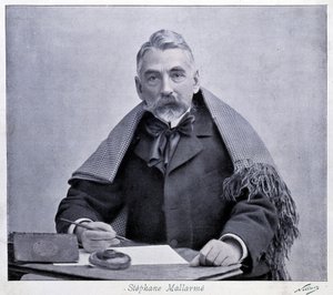 Mallarme (1842-1898) - fényképezte Nadar, Carnavalet. alkotó: Nadar