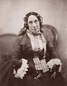 Madame Desbordes Valmore portréja (Marceline Felicite Josephine Desbordes-Valmore alkotó: Nadar
