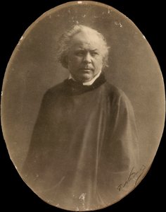 Honorè Daumier festő portréja (f/w fotó) alkotó: Nadar