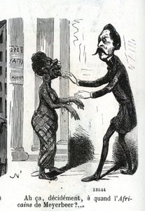 Mikor afrikai Giacomo Meyerbeer? alkotó: Nadar