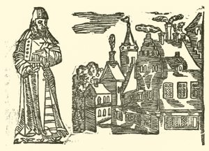 Illusztráció a Roxburghe-balladákhoz (fametszet) alkotó: (after) English School