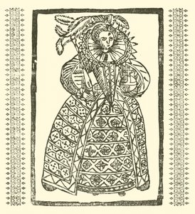 Illusztráció a Roxburghe-balladákhoz (fametszet) alkotó: (after) English School