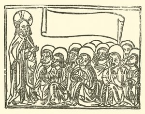Illusztráció a Roxburghe-balladákhoz (fametszet) alkotó: (after) English School