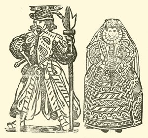 Illusztráció a Roxburghe-balladákhoz (fametszet) alkotó: (after) English School