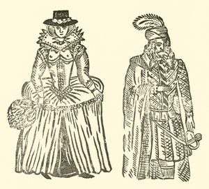 Illusztráció a Roxburghe-balladákhoz (fametszet) alkotó: (after) English School