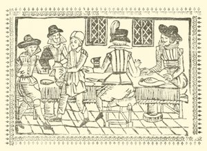 Illusztráció a Roxburghe-balladákhoz (fametszet) alkotó: (after) English School