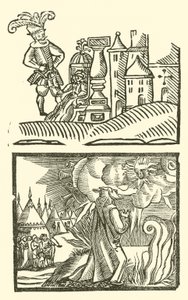 Illusztráció a Roxburghe-balladákhoz (fametszet) alkotó: (after) English School