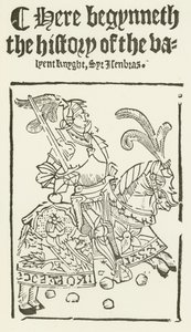 Sir Isumbras (metszet) alkotó: (after) English School
