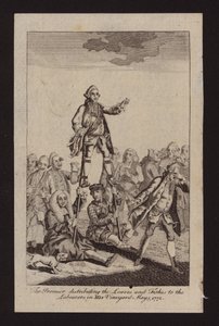 A miniszterelnök kenyeret és halat oszt a munkásoknak az Ő szőlőjében, május 9. alkotó: (after) English School
