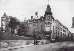 Buxton: Peak Hydropathic (fekete-fehér fotó) alkotó: (after) English photographer