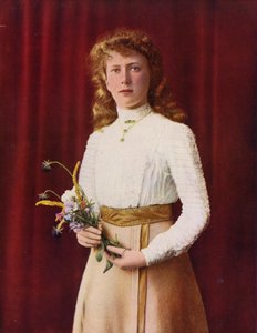 Mary hercegnő 1909-ben (színes fotó)
