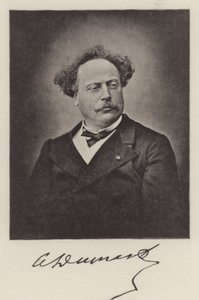 Alexandre Dumas ifjabb francia regényíró (f/w fotó) alkotó: (after) French Photographer