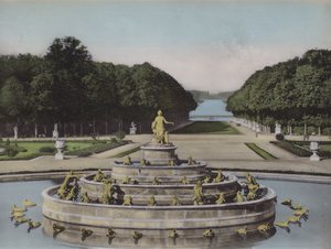 Latona-medence, Latona-medence (színes fotó) alkotó: (after) French Photographer