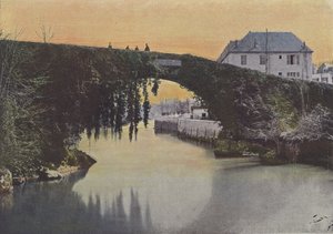 Betharram, Le Pont (színes fotó) alkotó: (after) French Photographer