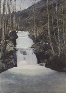 Cascade du Benet, Pres Murat (színes fotó) alkotó: (after) French Photographer