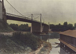 Chalonnes-sur-Loire (színes fotó) alkotó: (after) French Photographer