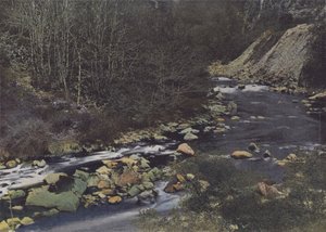 Gorges de la Cere Laval de Cere közelében (színes fotó) alkotó: (after) French Photographer