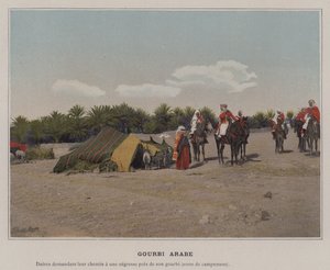 Gourbi Arabe (színes fotó)