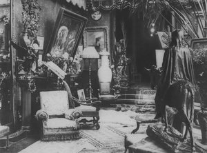 Sarah Bernhardt otthonában (f/w fotó)