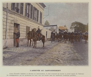 Érkezés a kantonba (színes fotó) alkotó: (after) French Photographer