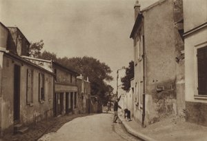Rue Saint-Vincent (f/w fotó) alkotó: (after) French Photographer