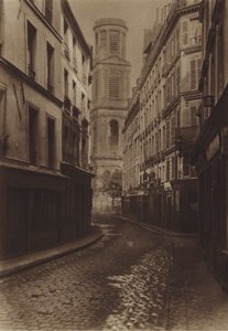 Rue du Vieux-Colombier (f/w fotó) alkotó: (after) French Photographer