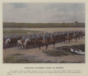 Várakozási pozíció betöltés előtt (színes fotó) alkotó: (after) French Photographer