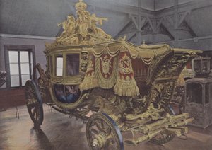 Károly X koronázási autó (színes fotó) alkotó: (after) French Photographer
