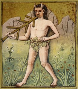 Pan - 15. századi világítás alkotó: (after) French School