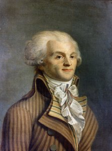 Maximilian Marie Isidore portréja Robespierre (1758-1794) francia politikustól.