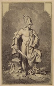 Arminius, Hermann a Cheruscanus (metszet)