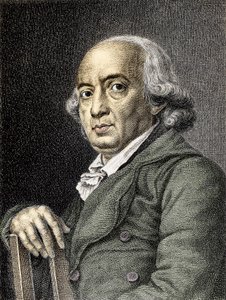 Johann Gottfried von Herder portréja német költő és filozófus - Johann Gottfried Herder (1744-1803) német író és filozófus portréja - Metszet Magángyűjtemény