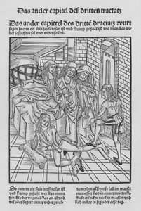 Hieronymus Brunschwig Cirurgia könyve (litho) alkotó: (after) German School