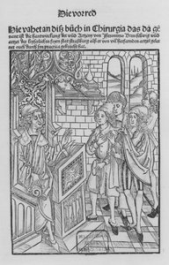 Hieronymus Brunschwig Cirurgia könyve (litho) alkotó: (after) German School