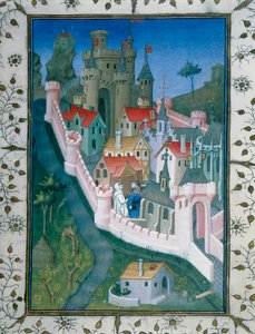 Pierre le Fruitier dit Salmon politikai kalandor a Pierre du Luxembourg kápolna előtt találja meg Notre-Dame des Halles szerzetest Avignonban. Ez utóbbi a politikai propagandáról mesél neki. A város északi részén található a Pápai Palota, a