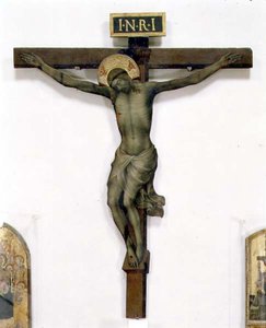 Kereszt (tempera, fa)
