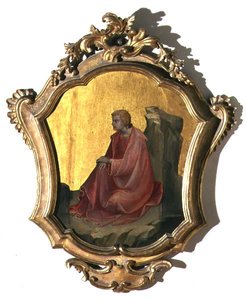 Szent János evangélista (tempera a panelen)